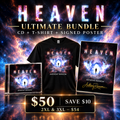 Ultimate HEAVEN Bundle – CD + T-Shirt + Signed Poster